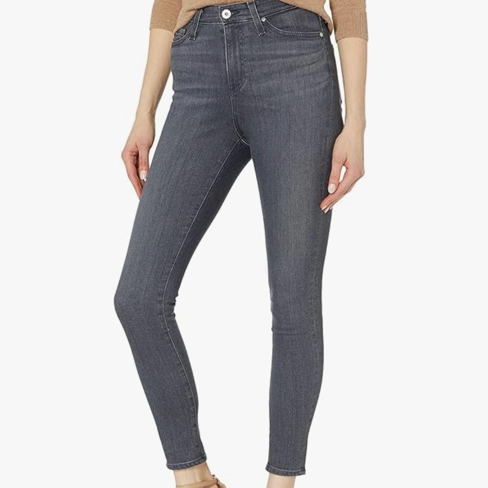 AG Adriano Goldschmied Women's The Mila Super High Rise Skinny Ankle Leg Jean